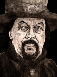 Ymper Trymon, Tim Curry, The Color of Magic, monkeyswithbrushes